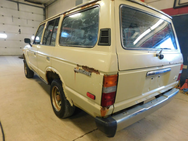 1983 Tan Toyota Land Cruiser