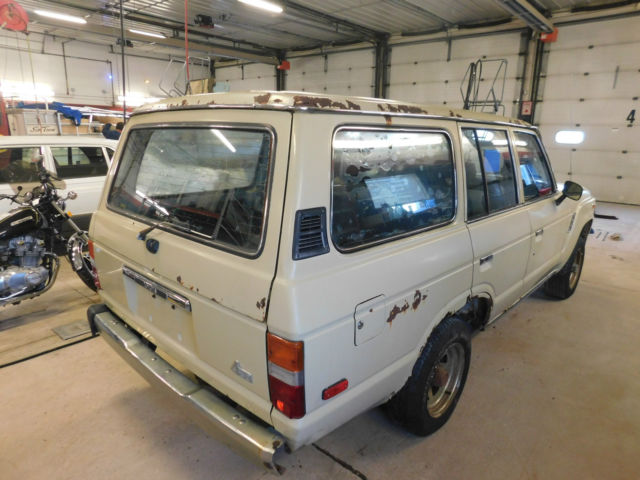 1983 Tan Toyota Land Cruiser