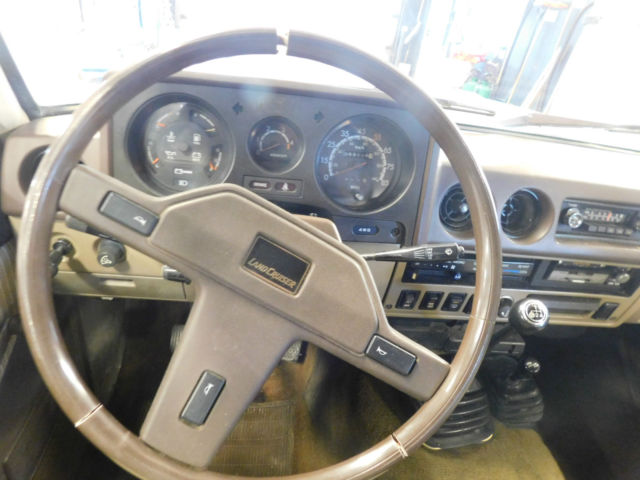 1983 Tan Toyota Land Cruiser