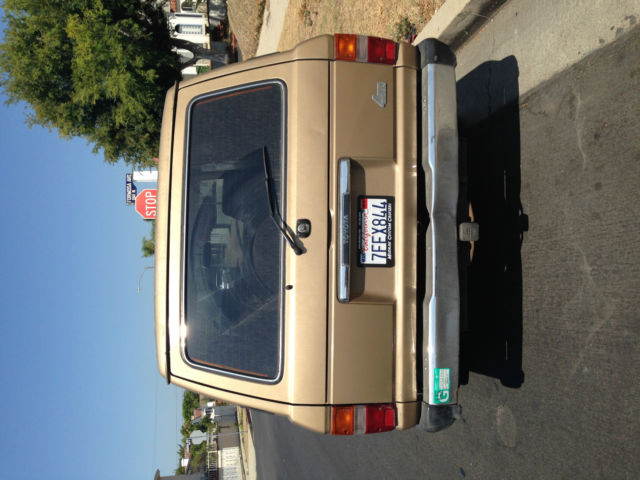 1983 Tan Toyota Land Cruiser SUV