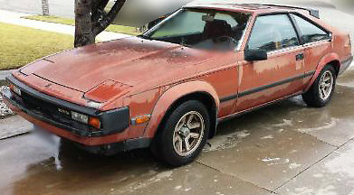 1983 Red Toyota Supra Hatchback