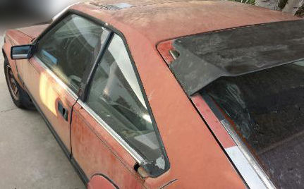 1983 Red Toyota Supra Hatchback