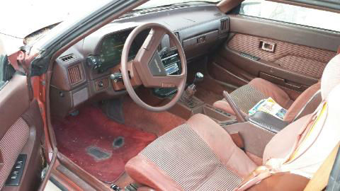 1983 Red Toyota Supra Hatchback