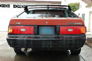 1983 Red Toyota Supra Hatchback