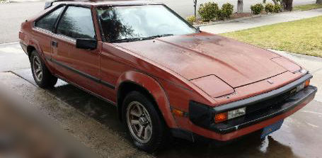 1983 Red Toyota Supra Hatchback