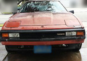 1983 Red Toyota Supra Hatchback