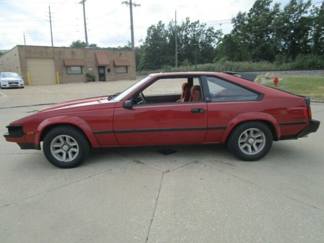 1983 Red Toyota Supra Coupe