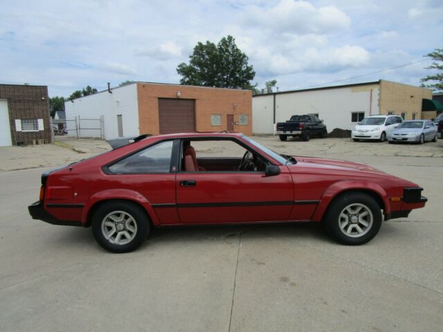 1983 Red Toyota Supra Coupe