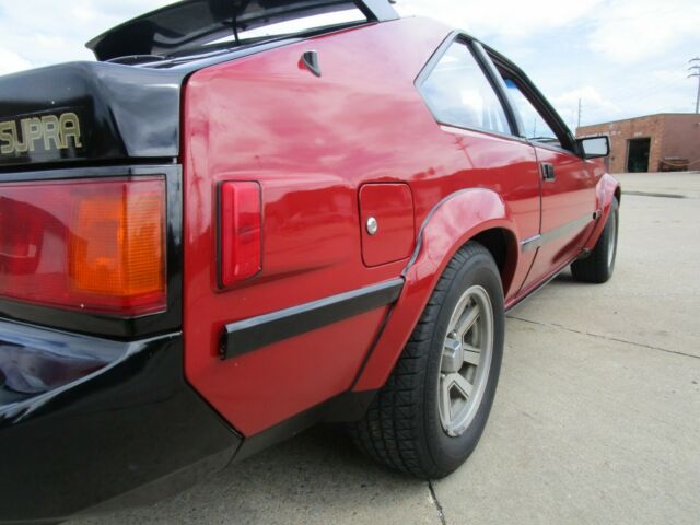 1983 Red Toyota Supra Coupe