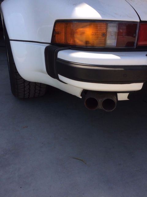 1983 White Porsche 930 Convertible