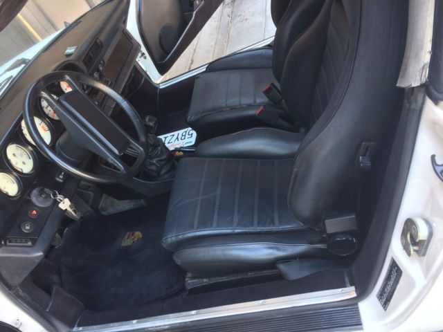 1983 White Porsche 930 Convertible