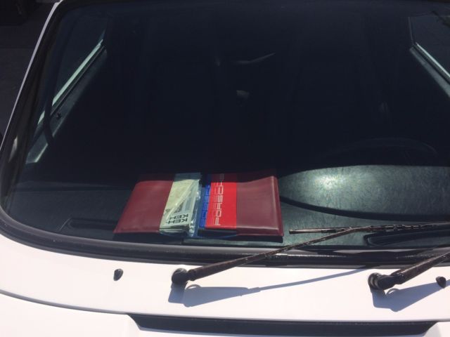 1983 White Porsche 930 Convertible