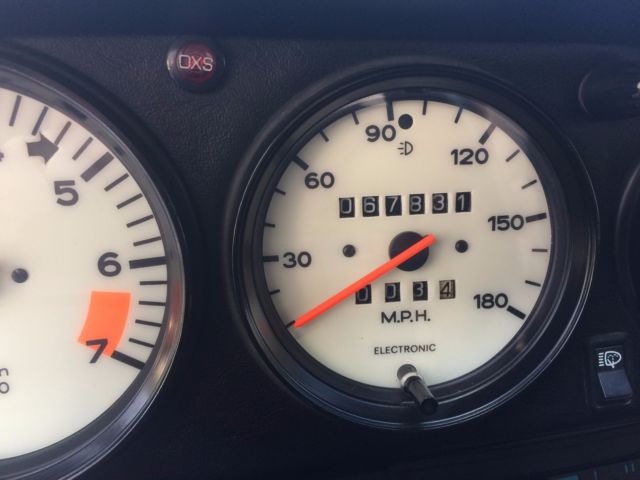 1983 White Porsche 930 Convertible