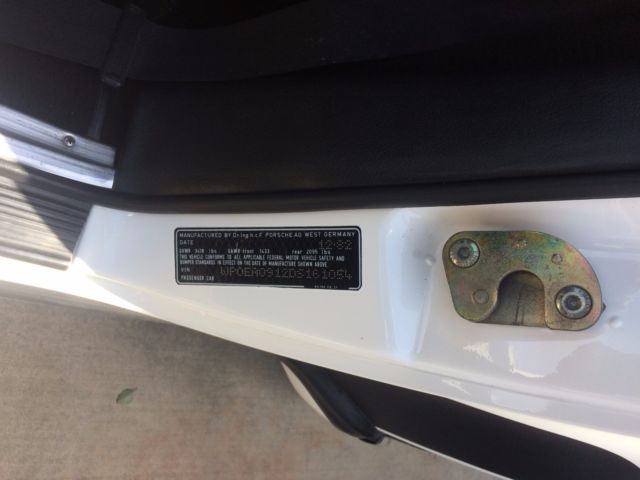 1983 White Porsche 930 Convertible