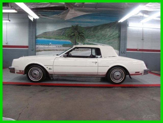 1983 White Buick Riviera