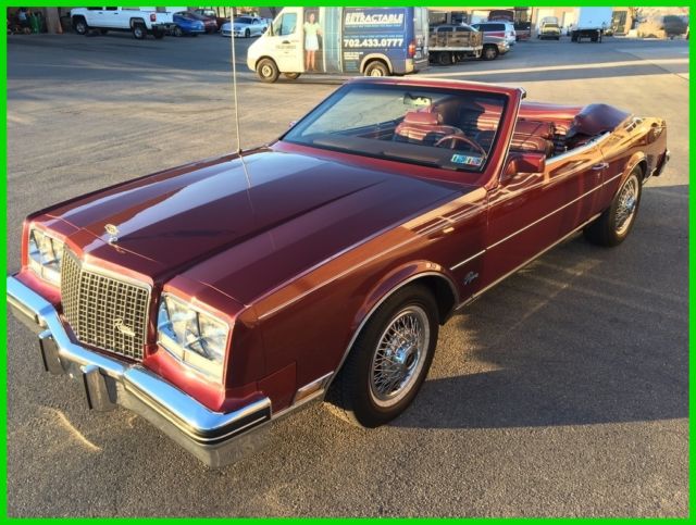 1983 Other Color Buick Riviera Convertible