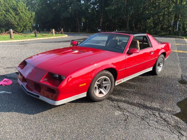1983 Red Chevrolet Camaro Coupe