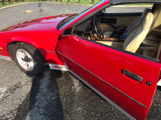 1983 Red Chevrolet Camaro Coupe