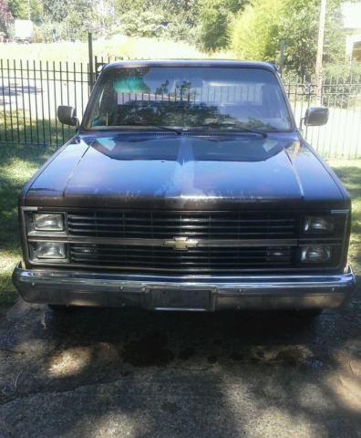19840000 charcoal gray Chevrolet Silverado 1500 Standard Cab Pickup