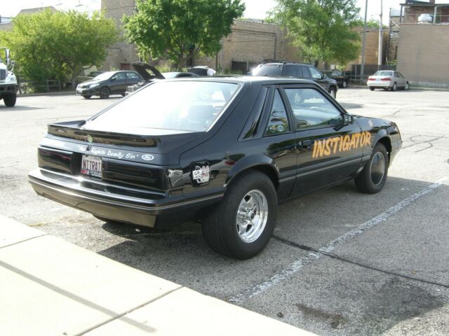 1984 Black Ford Mustang Hatchback
