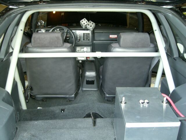 1984 Black Ford Mustang Hatchback