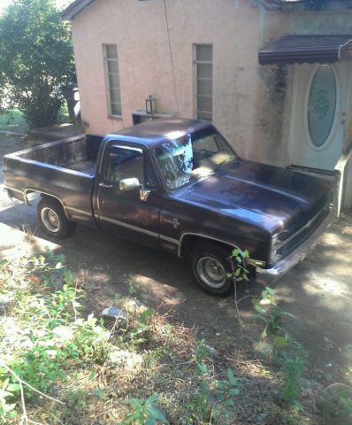 19840000 charcoal gray Chevrolet Silverado 1500 Standard Cab Pickup