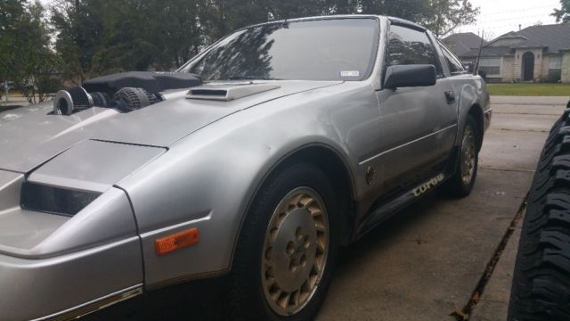 1984 Silver Nissan 300ZX Hatchback