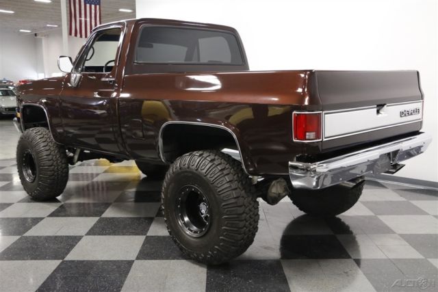 1984 Brown Chevrolet K10