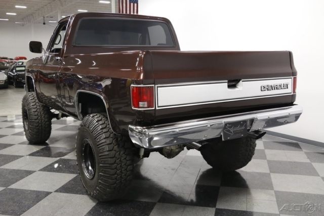 1984 Brown Chevrolet K10
