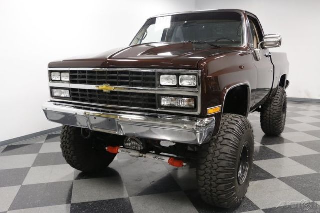 1984 Brown Chevrolet K10