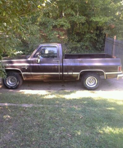 19840000 charcoal gray Chevrolet Silverado 1500 Standard Cab Pickup