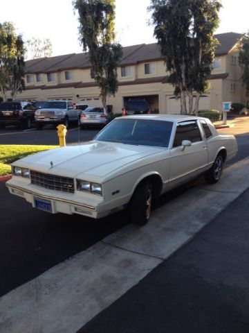 1984 Tan Chevrolet Monte Carlo Coupe