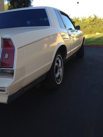 1984 Tan Chevrolet Monte Carlo Coupe