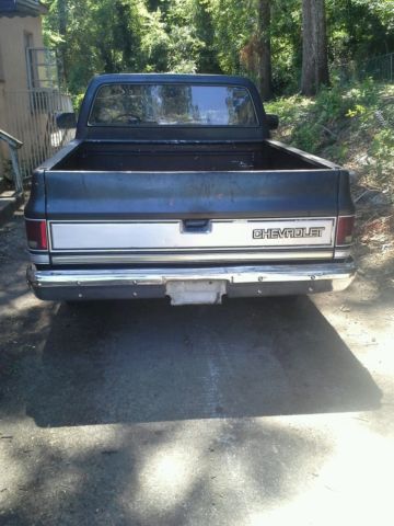 19840000 charcoal gray Chevrolet Silverado 1500 Standard Cab Pickup