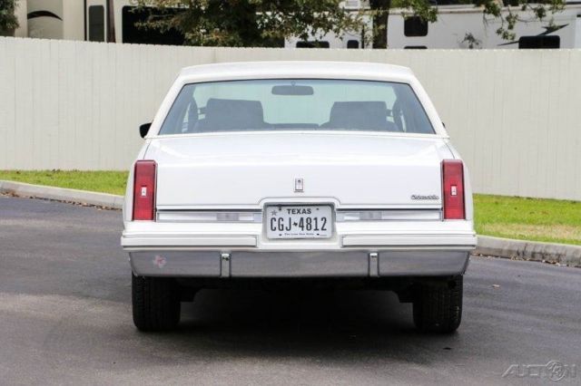 1984 White Oldsmobile Cutlass Coupe
