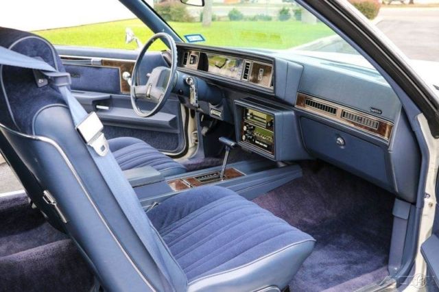 1984 White Oldsmobile Cutlass Coupe