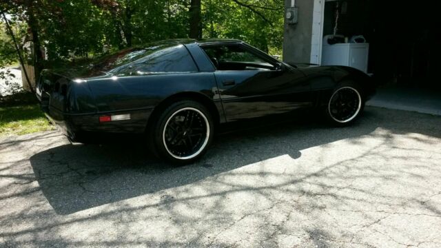 1984 Black Chevrolet Corvette Coupe