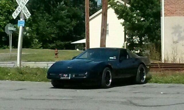 1984 Black Chevrolet Corvette Coupe