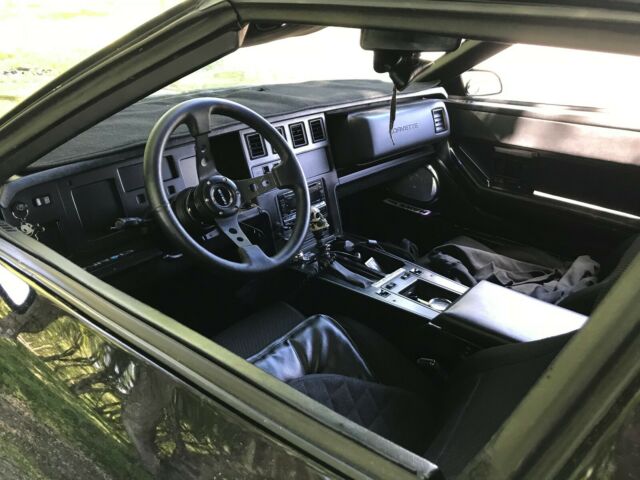 1984 Black Chevrolet Corvette Coupe