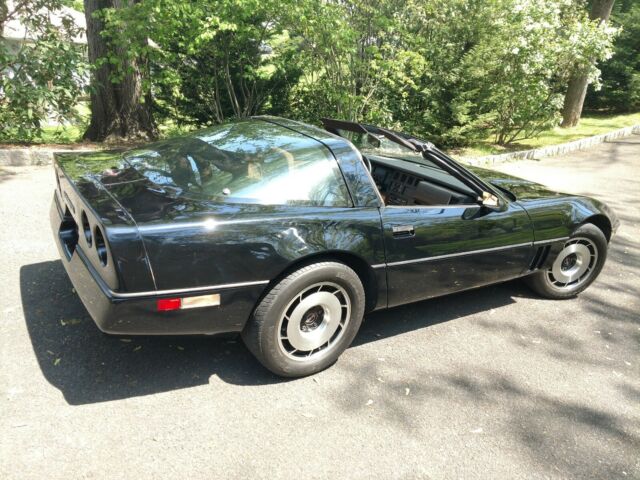 1984 Black Chevrolet Corvette Coupe