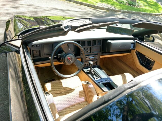 1984 Black Chevrolet Corvette Coupe
