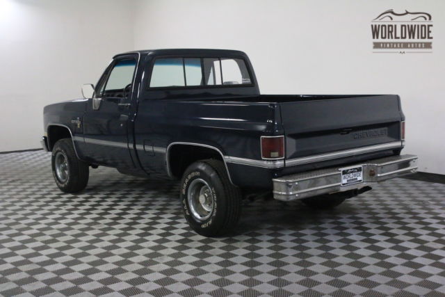 1984 Blue Chevrolet SCOTTSDALE