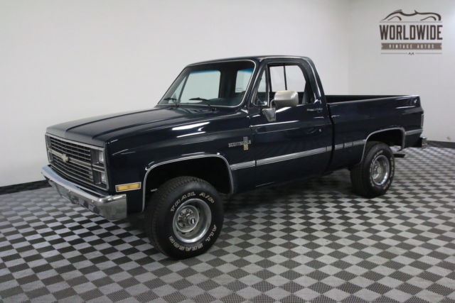 1984 Blue Chevrolet SCOTTSDALE