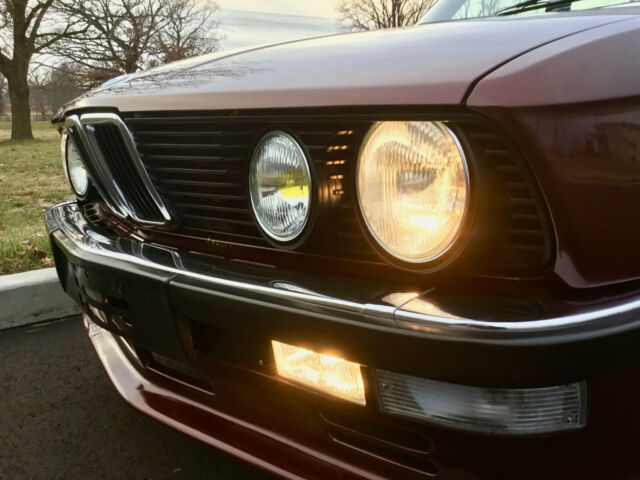 1984 Burgundrot Metallic (199) BMW 5-Series Sedan