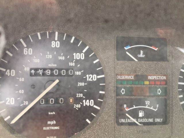 1984 Burgundy BMW 6-Series Coupe