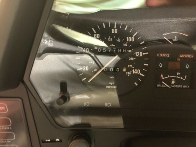 1984 Black BMW 6-Series Coupe