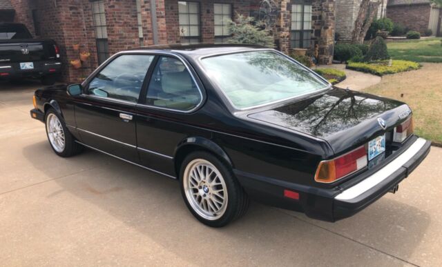1984 Black BMW 6-Series Coupe