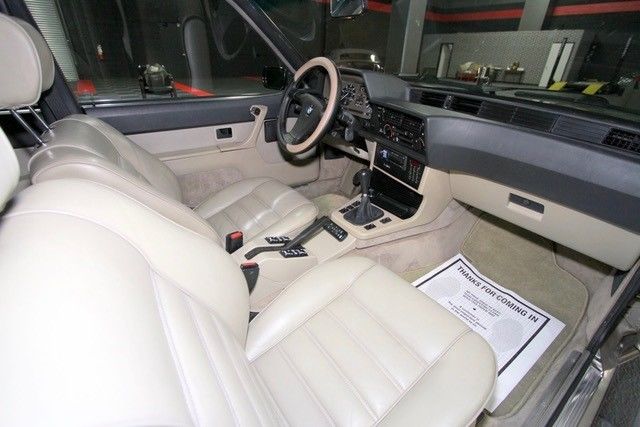 1984 White BMW 6-Series Coupe