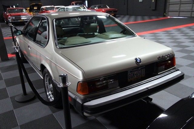 1984 White BMW 6-Series Coupe