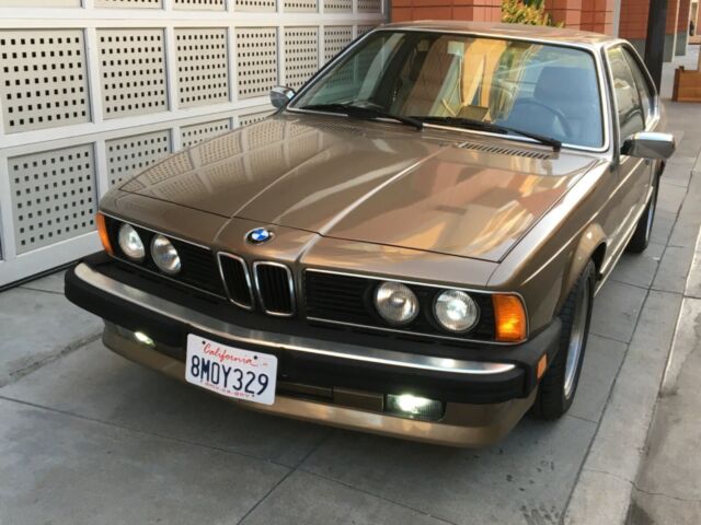 1984 BAHAMA BEIGE BMW 6-Series Coupe